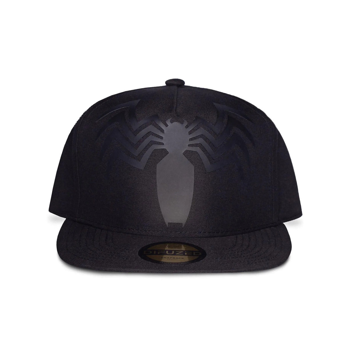 Venom Snapback Cap All Black Logo