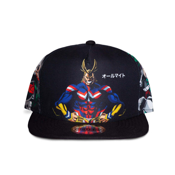 My Hero Academia Snapback Cap All Might, Deku & Bakugo