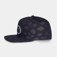 Naruto Shippuden Snapback Cap Tonal Akatsuki Cloud