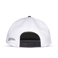 Superman Snapback Cap White Graffiti Logo