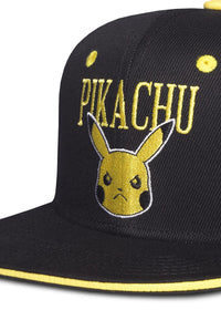 Pokémon Snapback Cap Angry Pika Pikachu