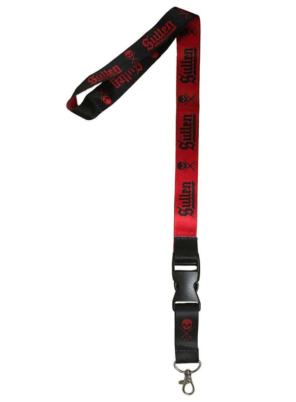 Sullen Clothing Schlüsselanhänger Lincoln Schwarz-Rot Lanyard