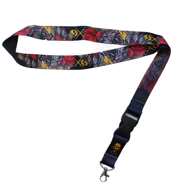 Sullen Clothing Schlüsselanhänger Grey Panther Lanyard