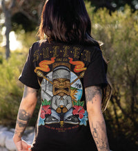 Sullen Clothing T-Shirt Tiki Cholo Jet Black