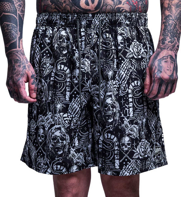 Sullen Clothing Boardshorts Creeping Death
