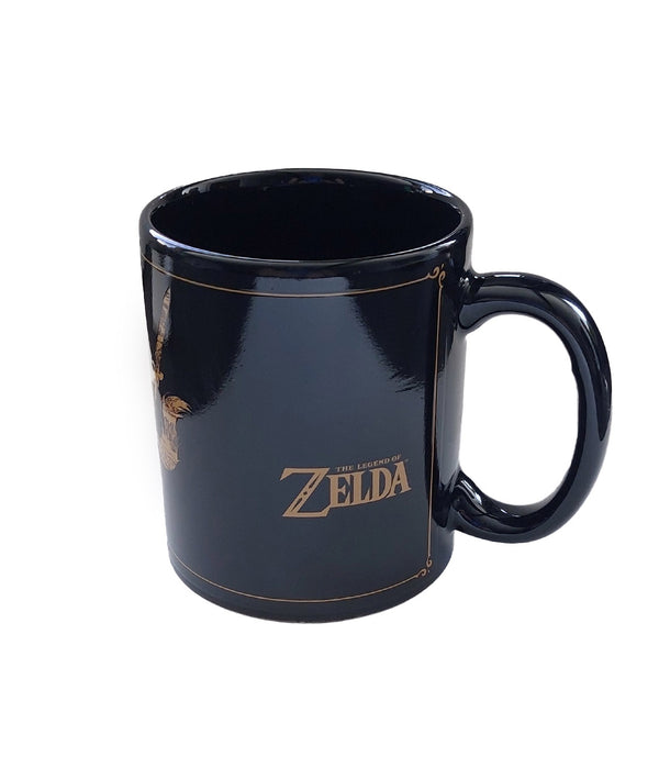 The Legend Of Zelda Thermoeffekt Tasse Map Silhouette