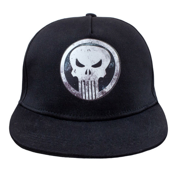 The Punisher Snapback Cap Skull Logo