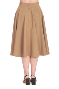 Banned Retro Tellerrock Sway Swing Tan