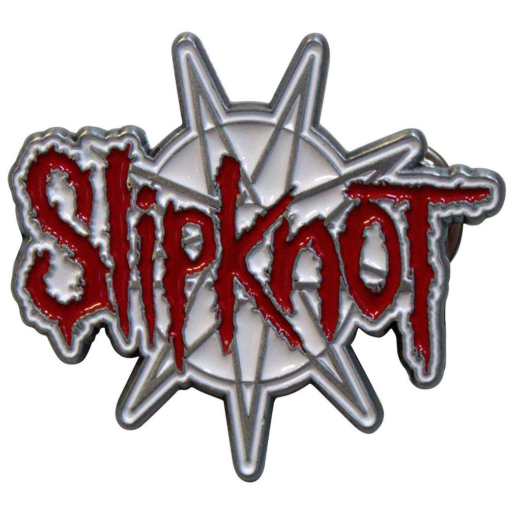 Slipknot Anstecknadel 9-Point Star Logo Pin Badge
