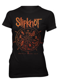 Slipknot T-Shirt The Wheel (Front & Back Print)