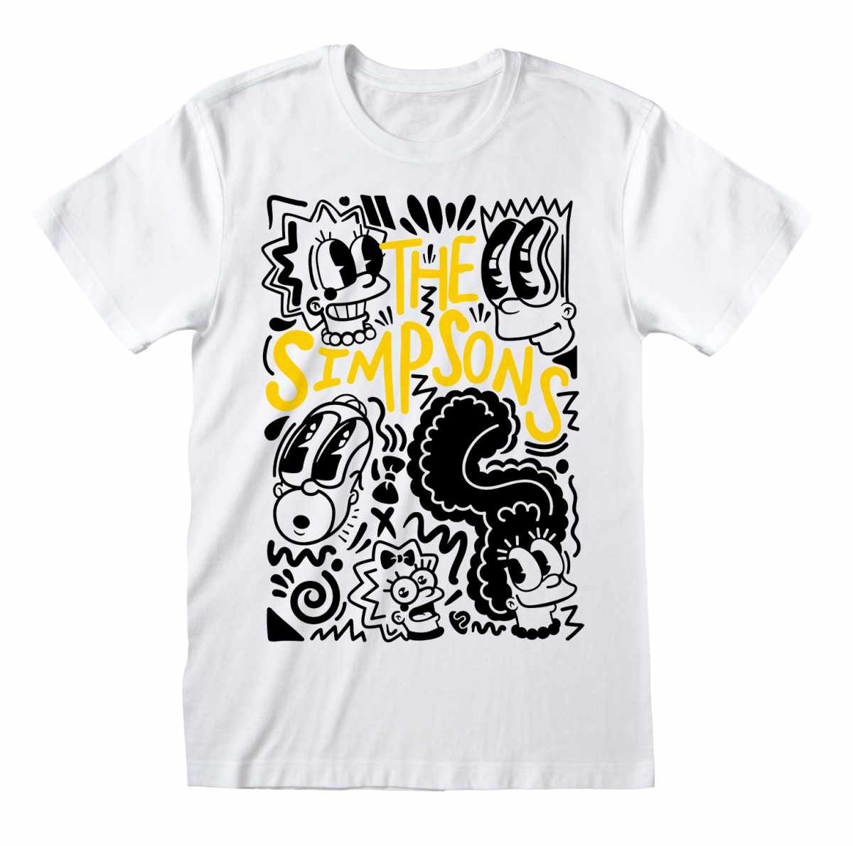 Die Simpsons T-Shirt Graffiti