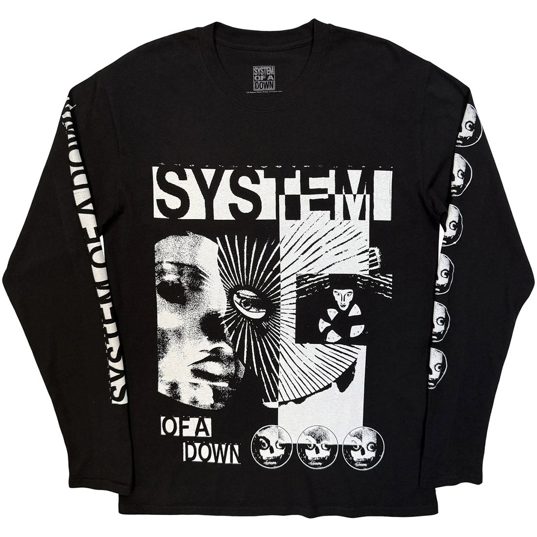 System Of A Down Langarmshirt Hypno-Hi Contrast