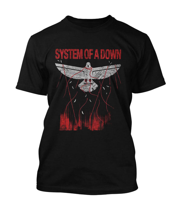 System Of A Down T-Shirt Dove Overcome