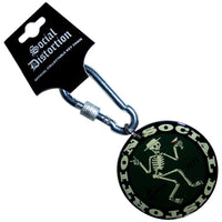 Social Distortion Schlüsselanhänger Logo Carabiner