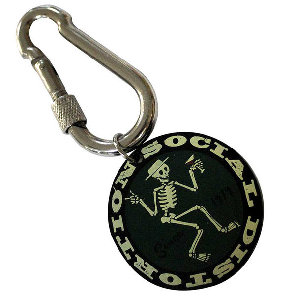Social Distortion Schlüsselanhänger Logo Carabiner