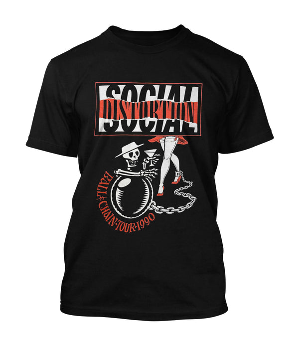 Social Distortion T-Shirt Ball And Chain