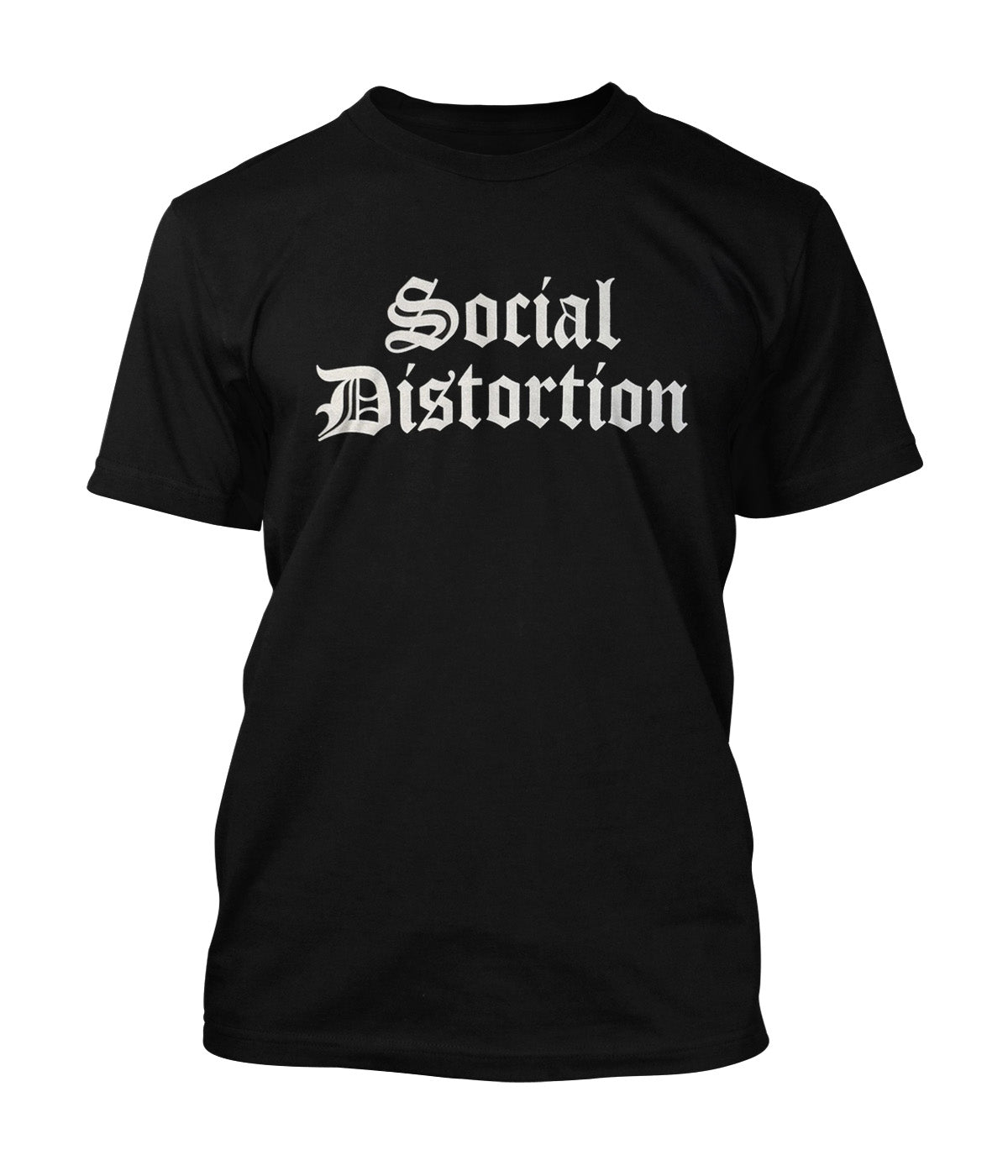 Social Distortion T-Shirt Logo Mono Schwarz