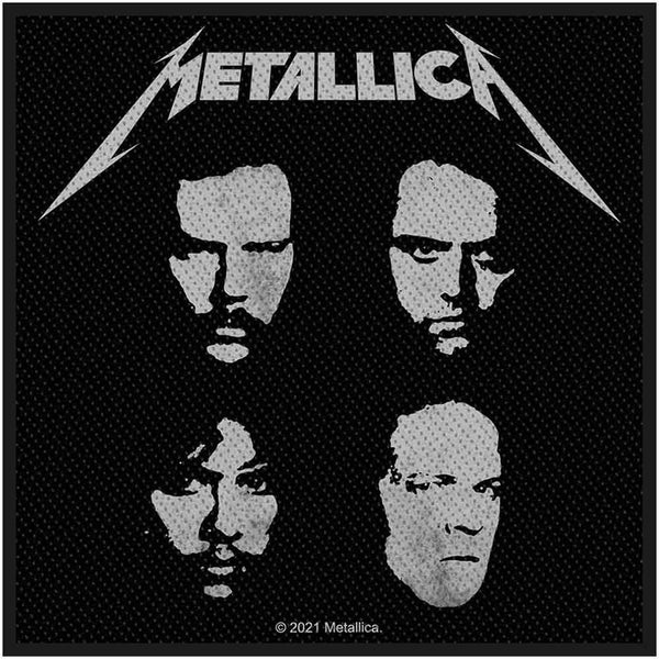 Metallica Aufnäher Black Album 2021 Sew-On Patch