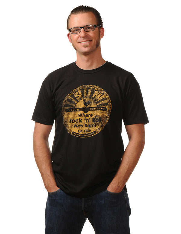 Steady Clothing x Sun Records T-Shirt Sun Distressed