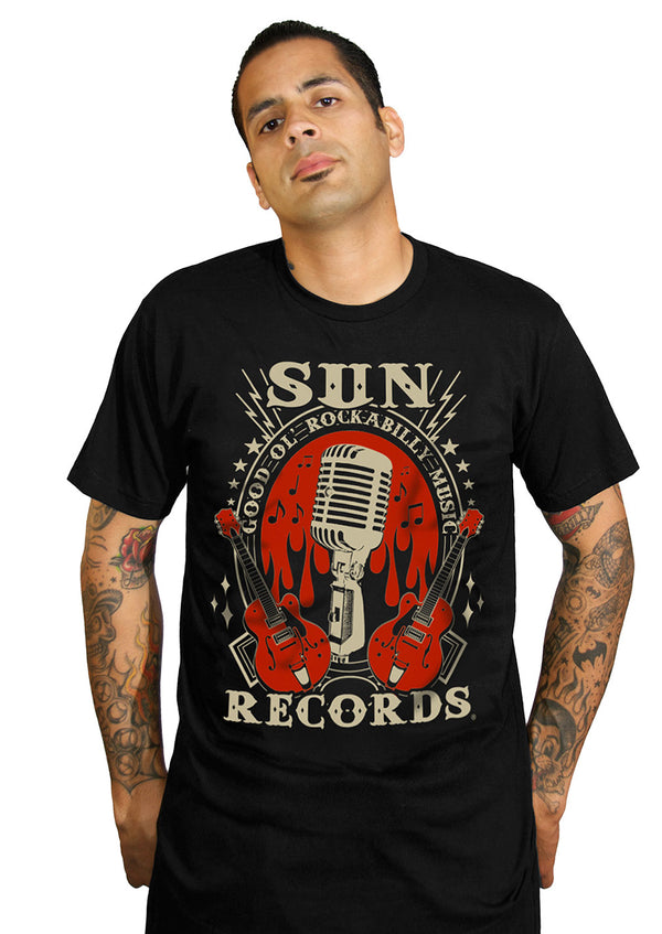 Steady Clothing x Sun Records T-Shirt Rockabilly Music