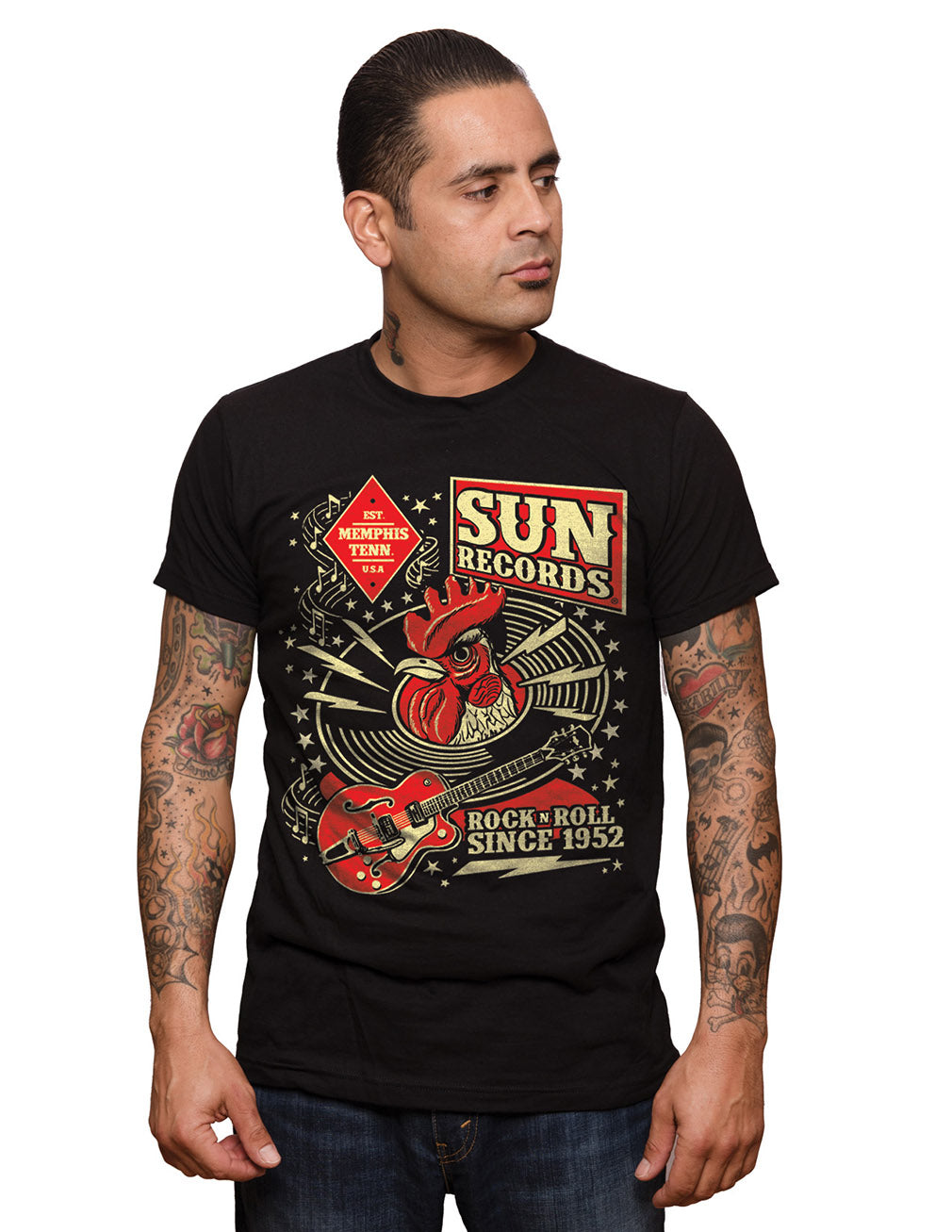 Steady Clothing x Sun Records T-Shirt Record Hop