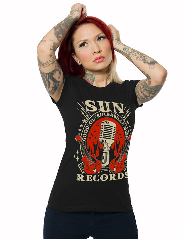 Steady Clothing x Sun Records T-Shirt Rockabilly Music