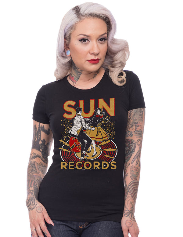 Steady Clothing x Sun Records T-Shirt Sun Lindy Hop