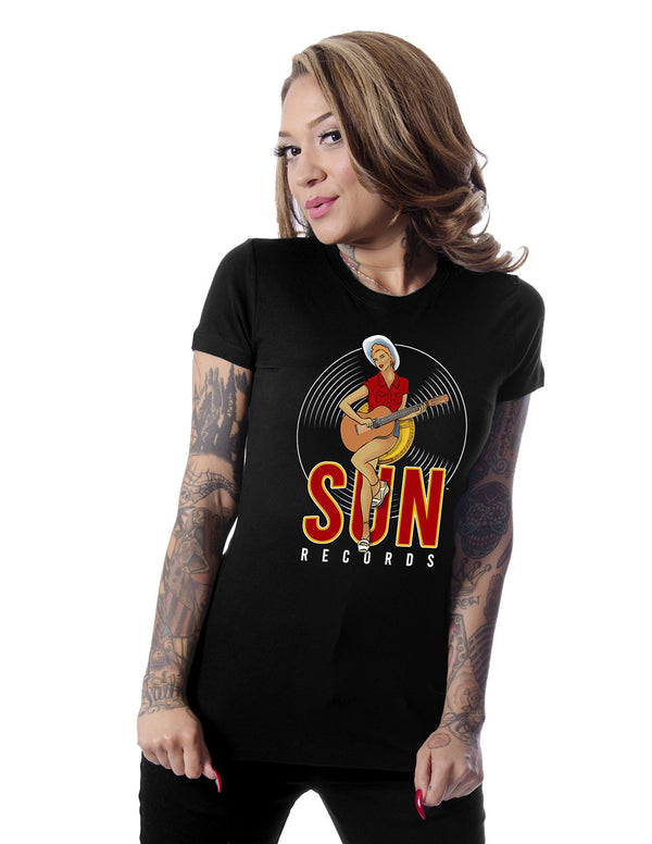Steady Clothing x Sun Records T-Shirt Sun Pin-Up