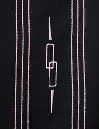 Steady Clothing Hemd The Harper Black Pink