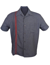 Steady Clothing Hemd The Jacob Charcoal Grau