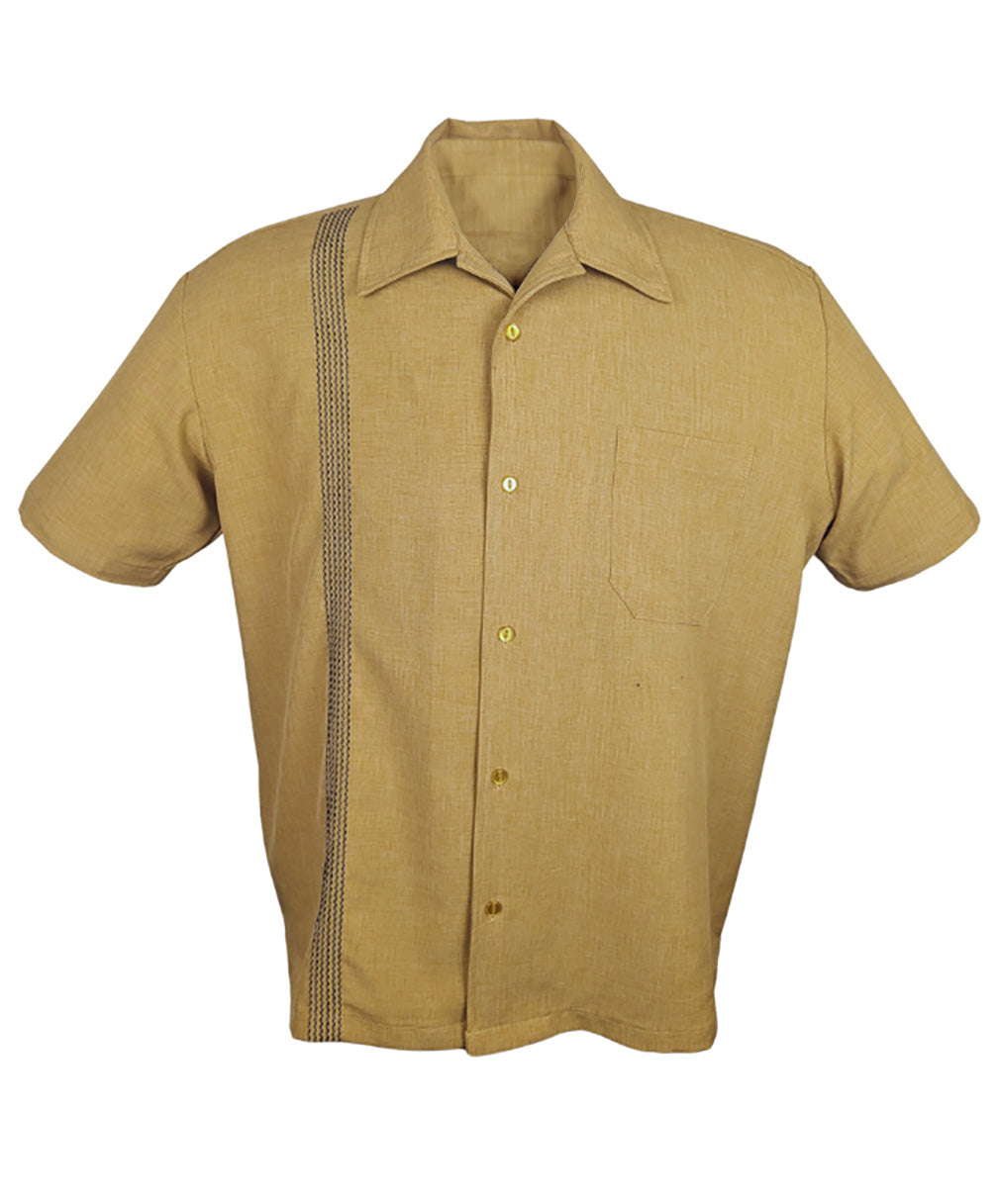 Steady Clothing Hemd The Jacob Wheat Senfgelb