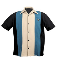 Steady Clothing Hemd Atomic Men Black Pacific Stone