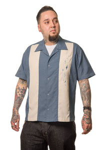 Steady Clothing Hemd Mid Century Marvel Charcoal