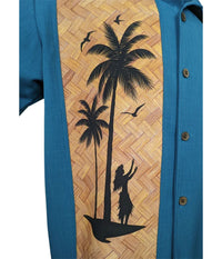 Steady Clothing Bowling Hemd Hula Palm Pacific