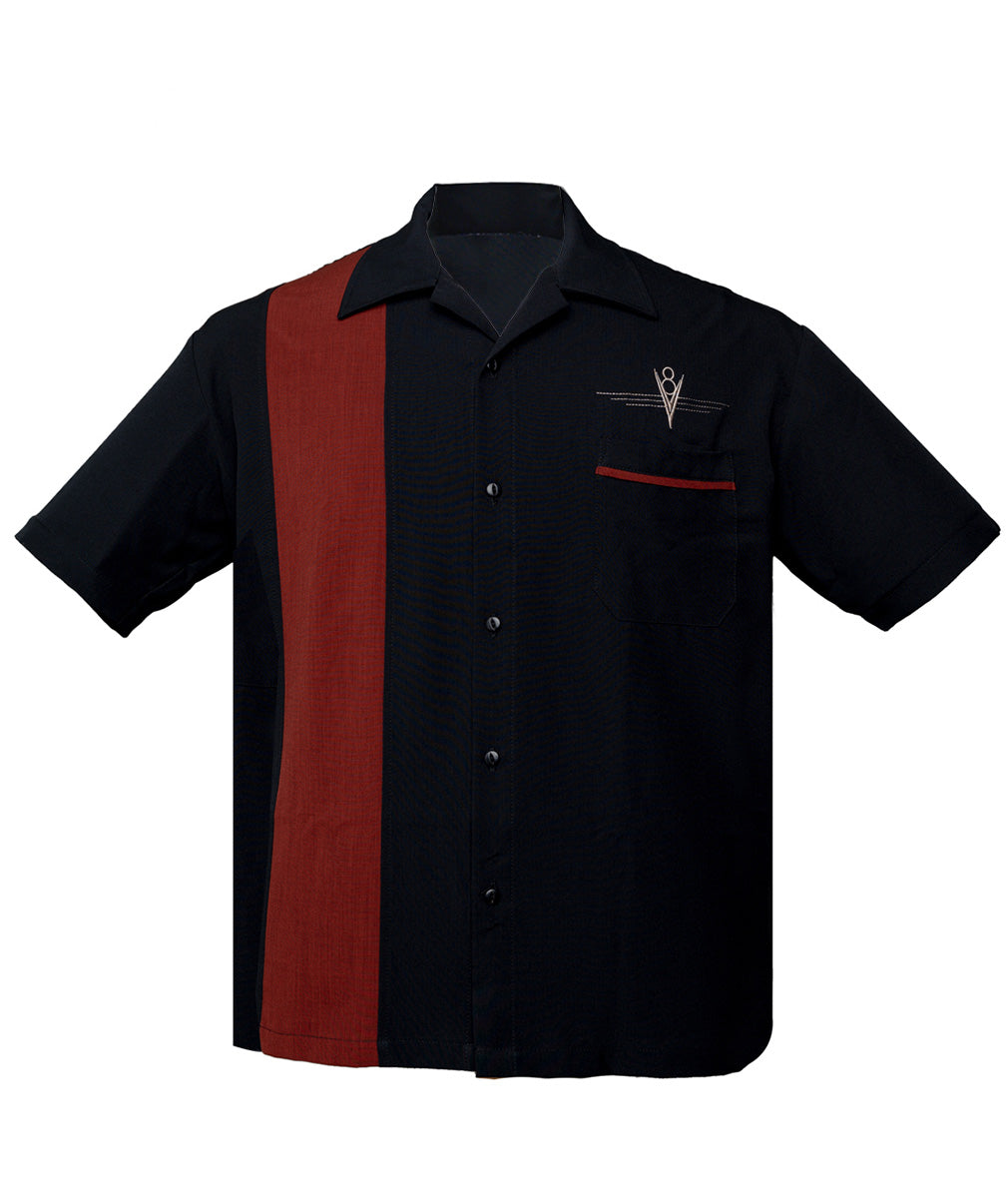 Steady Clothing Hemd V8 Classic Schwarz