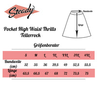 Steady Clothing Tellerrock Pocket High Waist Thrills Mustard