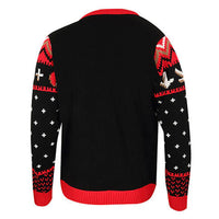 Street Fighter Weihnachtspullover Ryu Punch Up