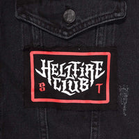 Stranger Things Denim Weste Hellfire Club Jacket