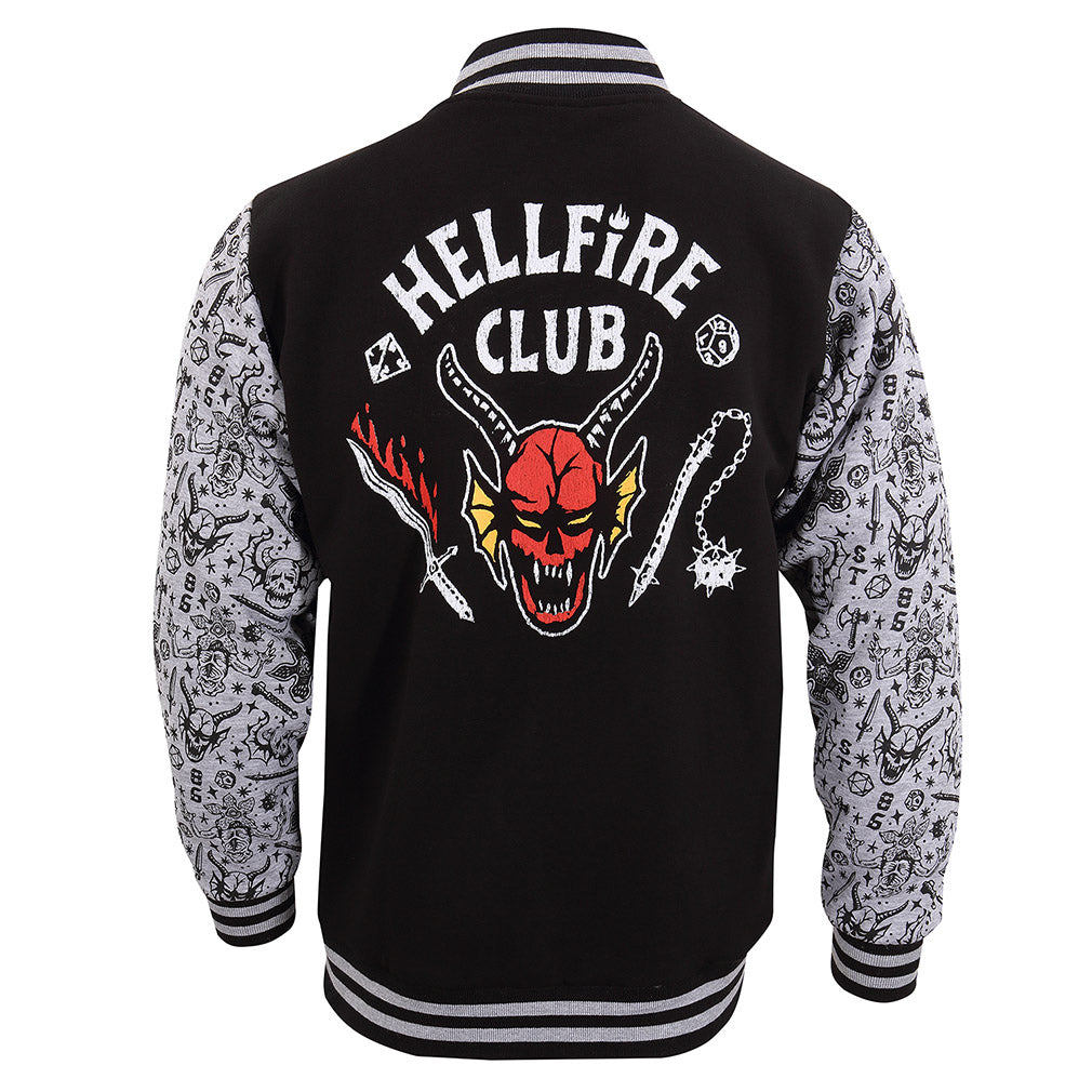 Stranger Things Collegejacke Hellfire Club