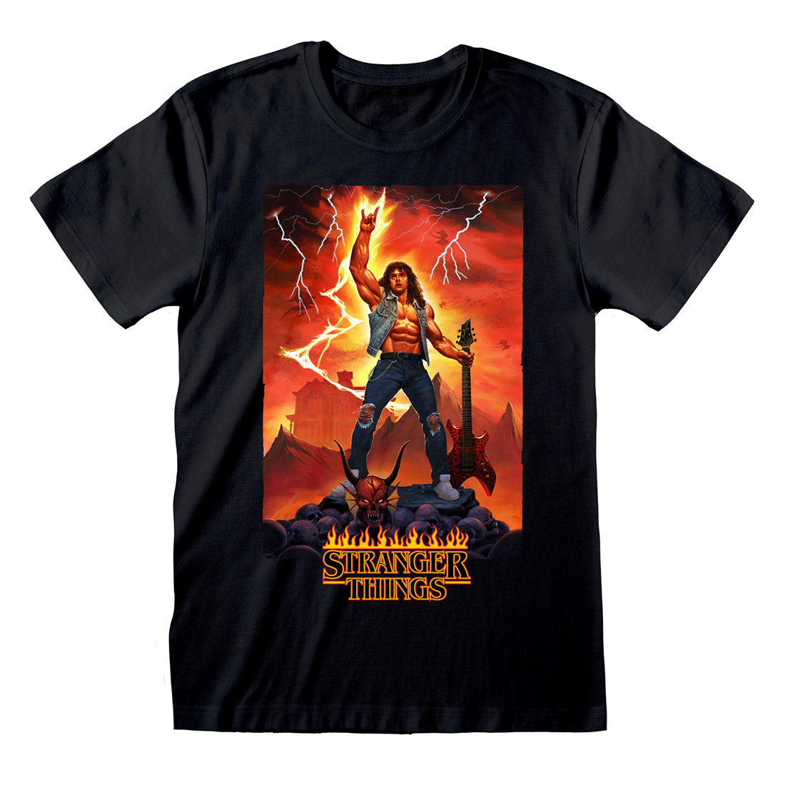Stranger Things T-Shirt Eddie Rocks