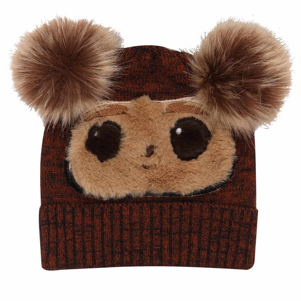 Star Wars Mütze Ewok Fluffy Face Beanie