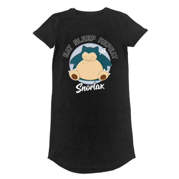 Pokémon Nachthemd Sleeping Snorlax