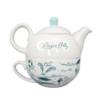 Harry Potter Teekanne und Tasse Kombi Diagon Alley Tea For One
