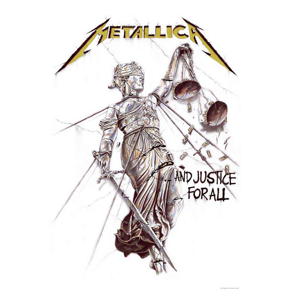 Metallica Flagge And Justice For All