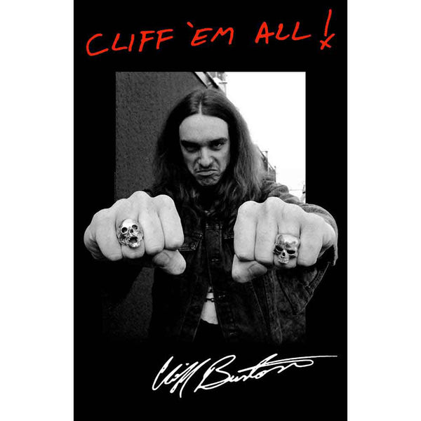 Metallica Flagge Cliff 'Em All