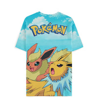 Pokémon T-Shirt Eevee Evolutions AOP