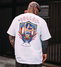 Sullen Clothing T-Shirt Land Of The Free Weiß
