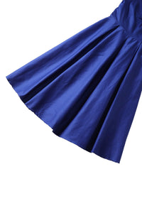 Dolly and Dotty Swing Kleid Lily Dark Blue Off-Shoulder