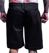 Sullen Clothing Walkshorts Chop Shop Schwarz