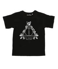 Harry Potter T-Shirt Flowered Deathly Hallows